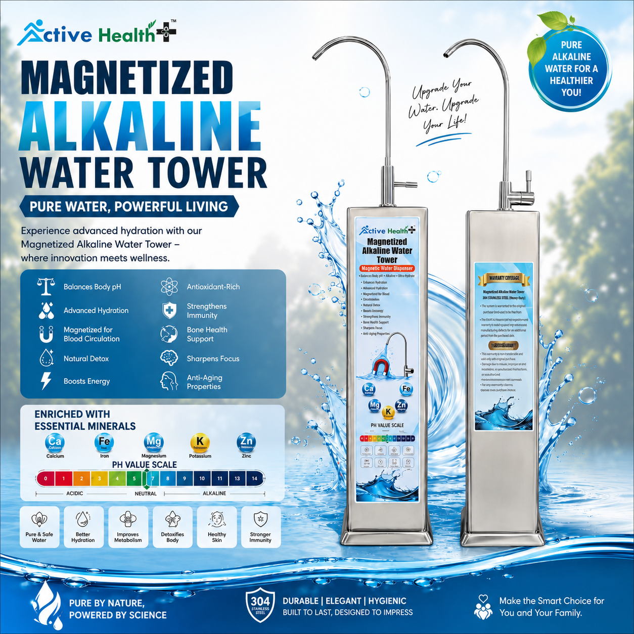Alkaline Magnetic Tower